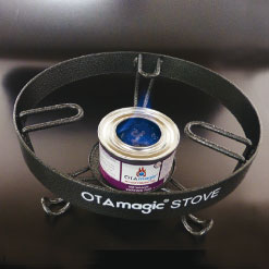 Chafing fuel stove